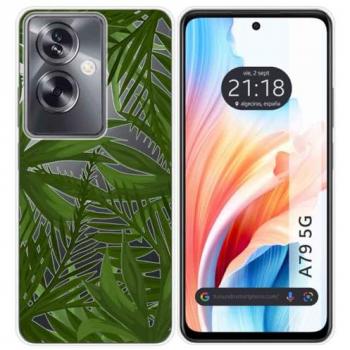 Funda Silicona Oppo A79 5G Transparente Jungla