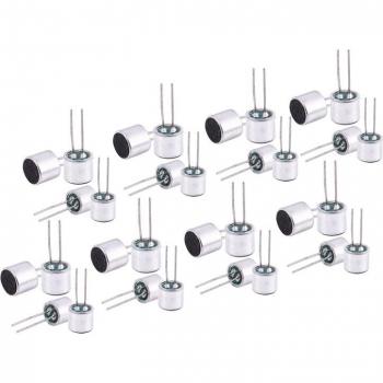 30 stuks condensatormicrofoons 6050 met printplaatconnectoren