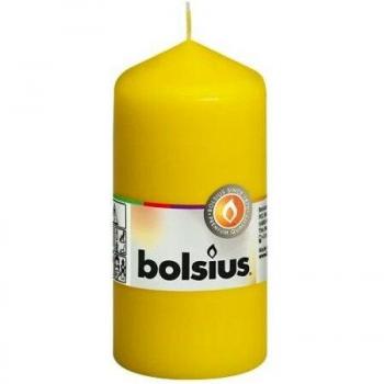 Candela Bolsius Gialla 120/58MM