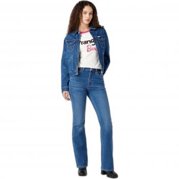 Wrangler Barbie Westward Jeans blau