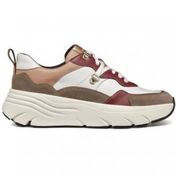 Zapatillas GEOX Diamanta Mujer Gris Pardo/Beige EU 38