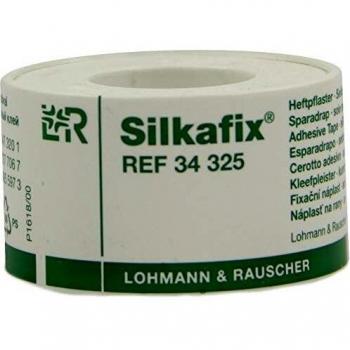 Silkafix Heftpflaster 5 m x 2,5 cm Kunststoffspule