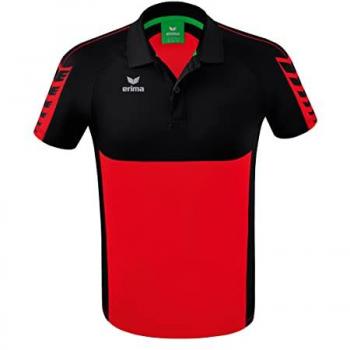 Erima Herren Sportshirt Six Wings rot/schwarz XL