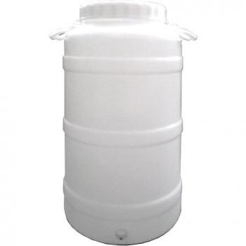 Fût HDPE 50 L à Bouche Large avec Préparation