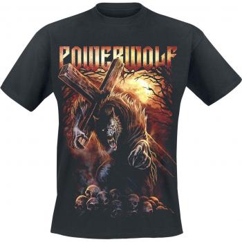 Tee-shirt Powerwolf – Via Dolorosa – Noir – Disponible en S à 5XL