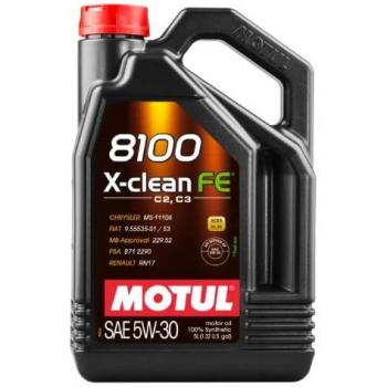Huile moteur Motul 8100 X-CLEAN FE 5W30