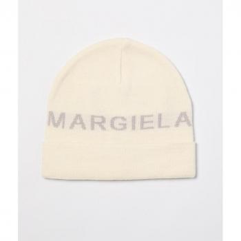 Bonnet Fille MM6 Maison Margiela Enfant Élégant Naturel 2