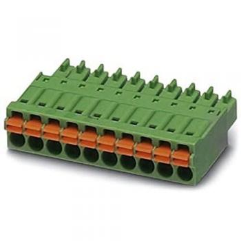 Borne PCB Hembra 6 vías 3.5mm 8A color Verde
