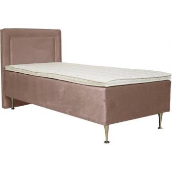 INOSIGN Boxspringbett Hacer – Komplettbett mit Topper H2 – 140 cm Breite
