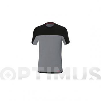 Industrial Starter Arbeitsshirt 8772 Stretch, L, Grau