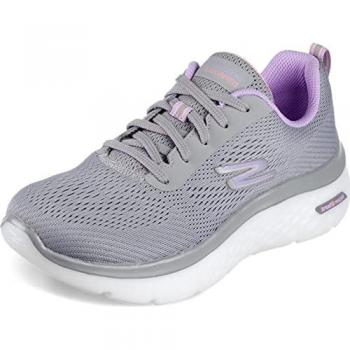 Scarpe Sportive Skechers Hyper Burst GoWalk EU 36 (Grigio/Porpora)
