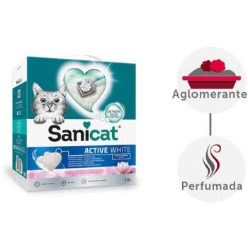 Sanicat Lotusblüte Weiss Aktiv, 10 l
