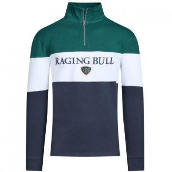 Raging Bull pull-over zippé pour homme
