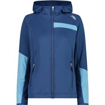 CMP Frauensweatshirt mit Kapuze – DUSTY BLUE – Nummer 42