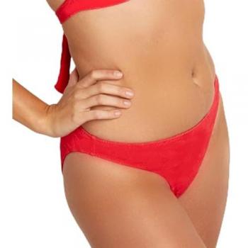Culotte de bain classique Rouge Vacances Brigitte Bardot 38 Femme