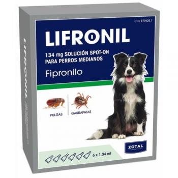 Pipetta Denti Canini Lifronil 10–20 Kg