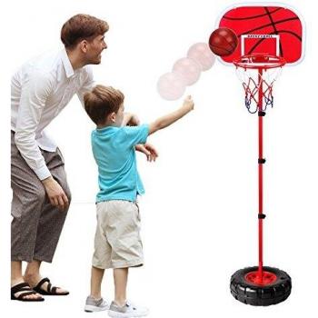 Basketball Backboard Ständer & Hoop Set für Kinder – WISHTIME