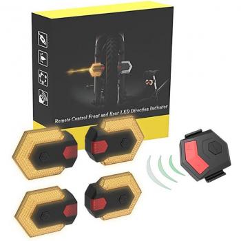 Sistema de Luces de Bicicleta con Control Remoto Bluetooth