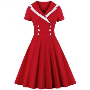 Damen Schaukelkleid mit elegantem Schnitt