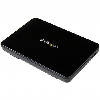 S2510BPU33 2.5 USB 3.0 External SATA III SSD Hard Drive Enclosure – Portable Black