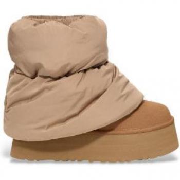Botines UGG W Classic Mini Dipper Puff Marrón Mujer 40