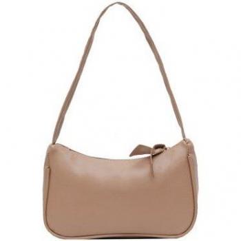 Girls' Small Purple PU Leather Handbag