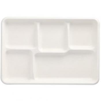 PAPSTAR 25‑VASSOIO MENU MONOUSO BIANCO