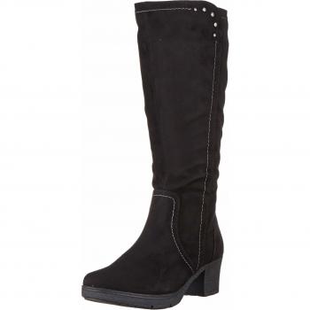 Jana Softline 8-8-25662-23 Hohe Stiefel, Schwarz