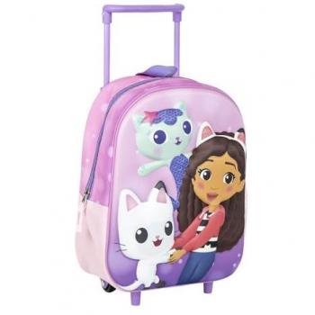 Mochila Gabby 3D con ruedas