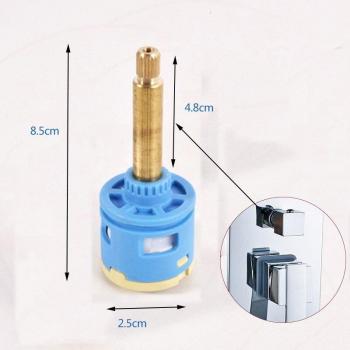 Cartouche multi‑température 3 voies 40 mm – robinet cuisine, valve céramique
