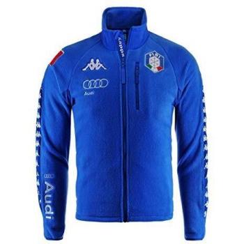 Giacca Uomo Kappa 687 Pile Blue Princess