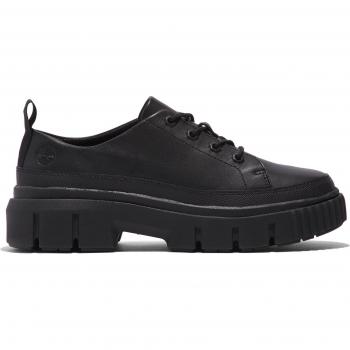 Timberland Damen‑Sneakers Greyfield Leather Ox – Schwarz, EU 40