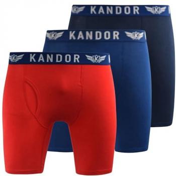 Kandor Men's Bambuso Boxer Set 3-Pack