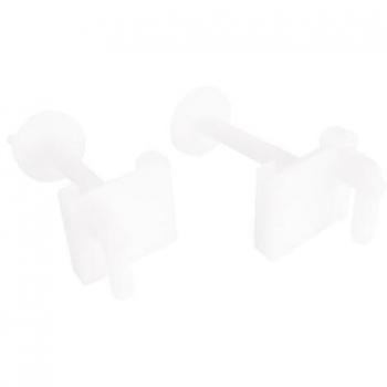 Fixation d'abattant WC