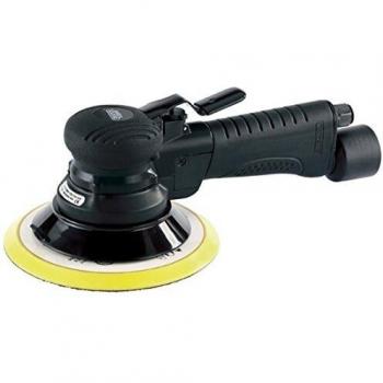 Draper 47622 150 mm Composite Body Air Sander, Dual Action, Soft Grip