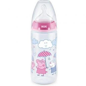 Flacon Peppa Pig 150 ml silicone débit ajustable
