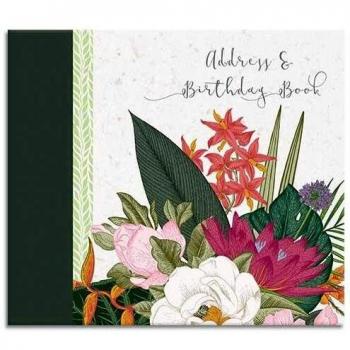 Botanicals Address & Birthday Book