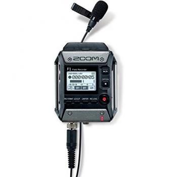 Zoom F1 Field Recorder + Lavalier Mic