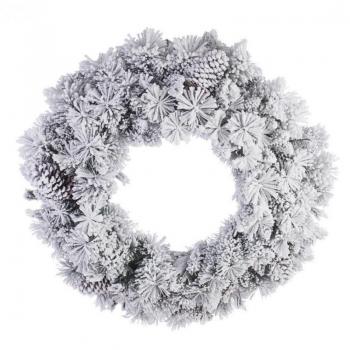 Corona di natale arves innevato d40 936374
