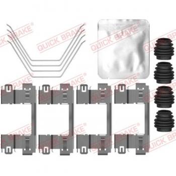 Kit assemblage plaquettes frein QUICK BRAKE 109-0146