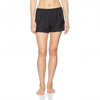 Palmers Damen Hipster Kurzbein Hose Silky Touch, Schwarz, S (36-38)
