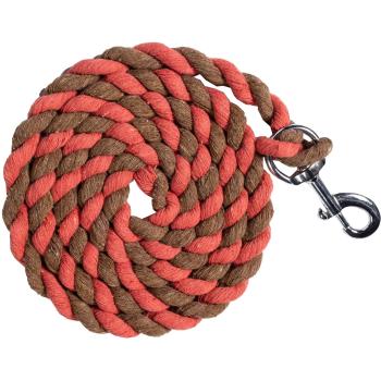 Lunghina Equitazione Cotton 180cm Rosso Pasticcato & Arancione