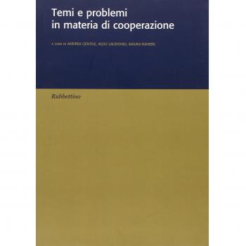 Temi e problemi in materia di cooperazione
