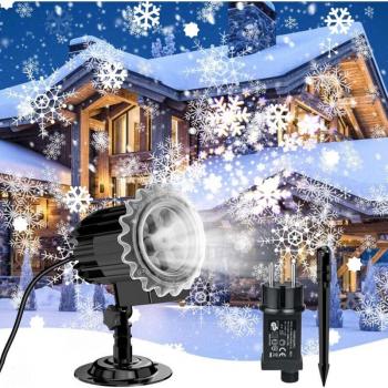 Proiettore Effetto Nevicata per Esterni