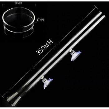 6 Size Glass Aquarium Food Dish for Snails and Shrimp
