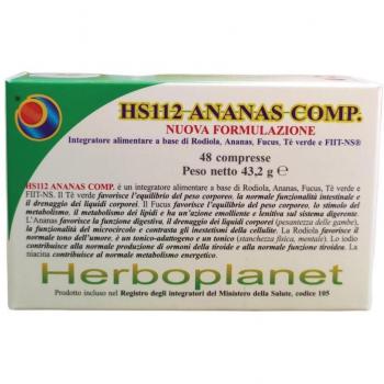Suplemento Herboplanet Hs 112 Ananas Comp. 48Comp