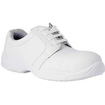 Zapatos Cerrados de Microfibra para Trabajo
