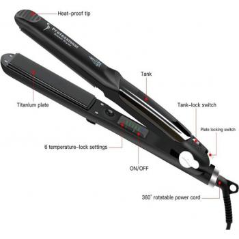 450F Professional Steam Hair Straightener
