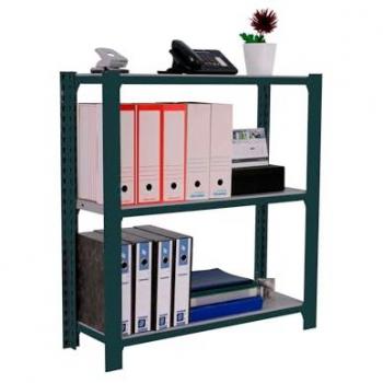 Bibliothèque de Bureau 1000×900×400 mm – Style Industriel