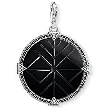 THOMAS SABO Charm-Einhänger Vintage Coin Schwarz Y0011-508-11